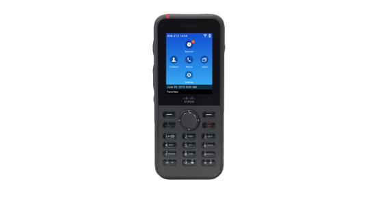 Cisco 8821 IP telefoon Zwart Wifi