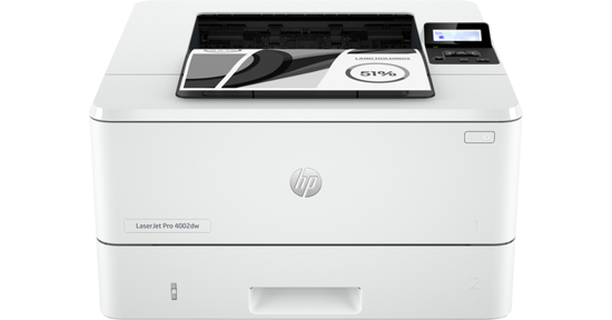 HP LaserJet Pro 4002dw printer, Zwart-wit, Printer voor Kleine en middelgrote ondernemingen, Print, Dubbelzijdig printen; Eerste pagina snel gereed; Compact formaat; Energiezuinig; Optimale beveiliging; Dual-band Wi-Fi