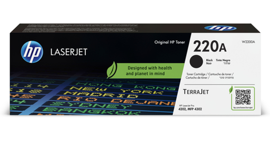 HP 220A originele LaserJet-tonercartridge, zwart