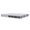 Cisco CBS350 Managed L3 Gigabit Ethernet (10/100/1000) Power over Ethernet (PoE) 1U Zwart, Grijs