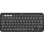 Logitech Pebble Keys 2 K380s toetsenbord RF-draadloos + Bluetooth QWERTZ Duits Grafiet