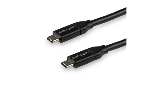 Startech USB-C naar USB-C kabel met 5A/100W Power Delivery M/M 3 m USB 2.0 USB-IF certificatie