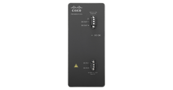 Cisco PWR-IE65W-PC-DC= netvoeding & inverter Binnen 65 W Zwart