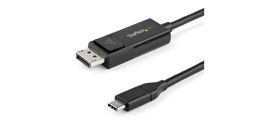 Startech USB-C naar DisplayPort 1.2 kabel bidirectioneel 2 m