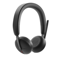 Dell WL3024 Headset Bedraad en draadloos Hoofdband Oproepen/muziek USB Type-C Bluetooth Zwart