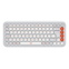 Logitech POP Icon Keys toetsenbord Universeel Bluetooth QWERTY US International Oranje, Wit