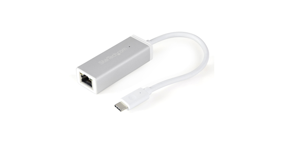 Startech USB-C naar gigabit netwerkadapter - zilver