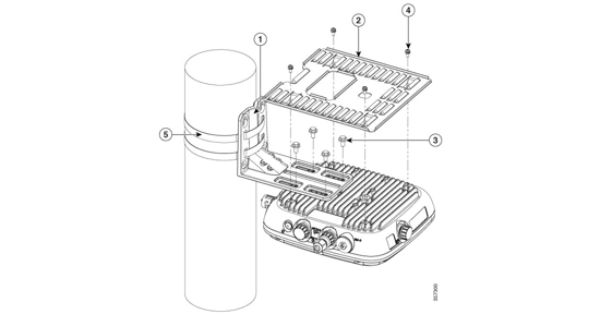 Cisco AIR-MNT-HORZ1= montagekit