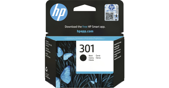 HP 301 originele zwarte inktcartridge