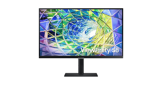 Samsung ViewFinity S80UA computer monitor 68,6 cm (27") 3840 x 2160 Pixels 4K Ultra HD LCD Zwart