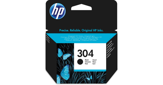 HP 304 originele zwarte inktcartridge