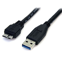 Startech 50 cm zwarte SuperSpeed USB 3.0-kabel A naar micro B M/M