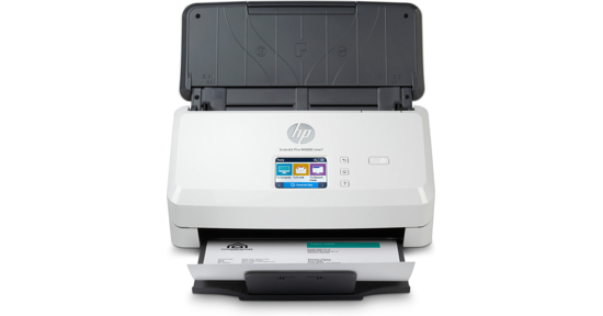 HP Scanjet Pro N4000 snw1 Sheet-feed Scanner Paginascanner 600 x 600 DPI A4 Zwart, Wit