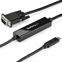 Startech 1m USB C naar VGA Kabel, 1920x1200/1080p USB Type C naar VGA Video Active Adapter Kabel, Thunderbolt 3 Compatibel, Laptop naar VGA Monitor/Projector, DP Alt Mode HBR2