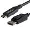 Startech CDP2DP146B video kabel adapter 1,8 m USB Type-C DisplayPort Zwart