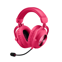 Logitech PRO X 2 Headset Bedraad en draadloos Hoofdband Gamen Bluetooth Magenta