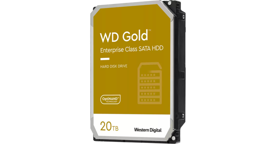 Western Digital Gold 3.5" 20 TB SATA III