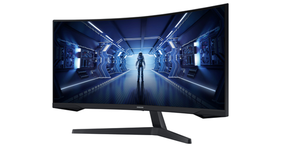 Samsung Odyssey C34G55TWWP computer monitor 86,4 cm (34") 3440 x 1440 Pixels UltraWide Dual Quad HD LED Zwart