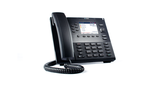 Mitel 80C00002AAA-A IP telefoon Zwart 9 regels LCD