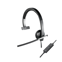 Logitech H650e Headset Bedraad Hoofdband Kantoor/callcenter USB Type-A Zwart, Zilver