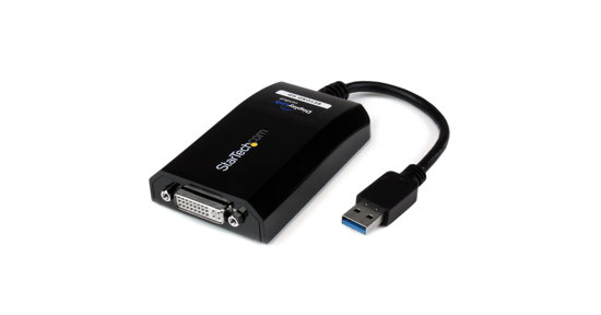 Startech USB 3.0 naar DVI / VGA Adapter, 2048x1152, Externe Video & Graphische Kaart, Dual Monitor Display Adapter Kabel, Ondersteunt Mac & Windows