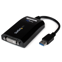 Startech USB 3.0 naar DVI / VGA Adapter, 2048x1152, Externe Video & Graphische Kaart, Dual Monitor Display Adapter Kabel, Ondersteunt Mac & Windows