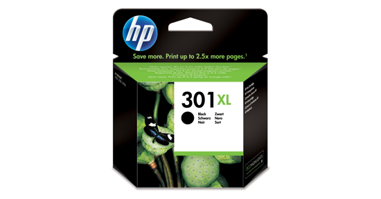 HP 301XL originele high-capacity zwarte inktcartridge