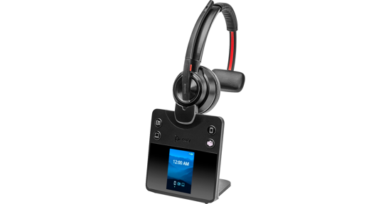 HP Savi 8410 Office Monaural Microsoft Teams Certified DECT 1880-1900 MHz Headset