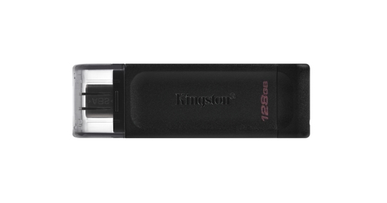 Kingston DataTraveler 70 USB flash drive 128 GB USB Type-C 3.2 Gen 1 (3.1 Gen 1) Zwart