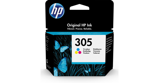 HP 305 originele drie-kleuren inktcartridge