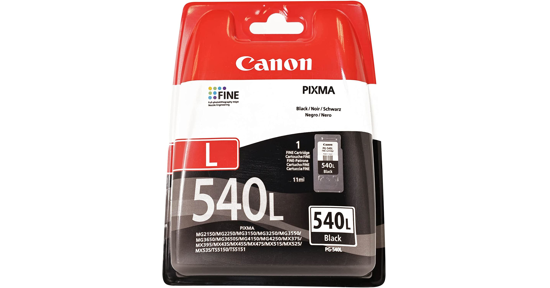 Canon PG-540L inktcartridge 1 stuk(s) Origineel Normaal rendement Zwart