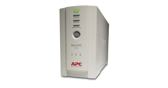 APC Back-UPS BK350EI - 350VA, 4x C13 uitgang, USB