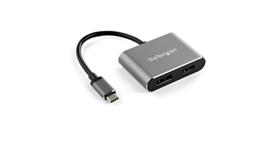 Startech USB-C multiport video adapter - HDMI of DisplayPort - 4K 60Hz