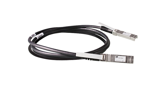 Hewlett Packerd Enterprise 10G SFP+ to SFP+ 3m Direct Attach Copper InfiniBand/fibre optic cable SFP+ Zwart