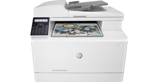 HP Color LaserJet Pro MFP M183fw, Printen, kopiëren, scannen, faxen, Automatische documentinvoer voor 35 vel; Energiezuinig; Optimale beveiliging; Dual-band Wi-Fi