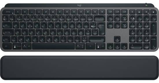 Logitech MX Keys S toetsenbord RF-draadloos + Bluetooth AZERTY Frans Grafiet