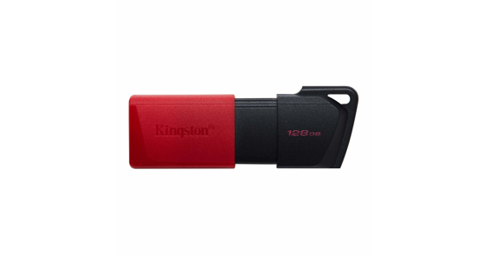 Kingston DataTraveler Exodia M USB flash drive 128 GB USB Type-A 3.2 Gen 1 (3.1 Gen 1) Zwart, Rood