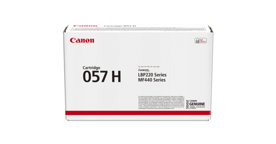 Canon i-SENSYS 057H tonercartridge 1 stuk(s) Origineel Zwart