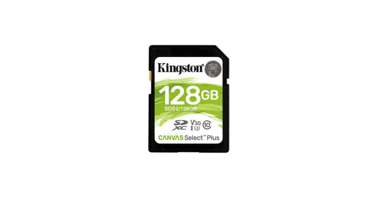 Kingston Kingston Technology Canvas Select Plus 128 GB SDXC UHS-I Klasse 10