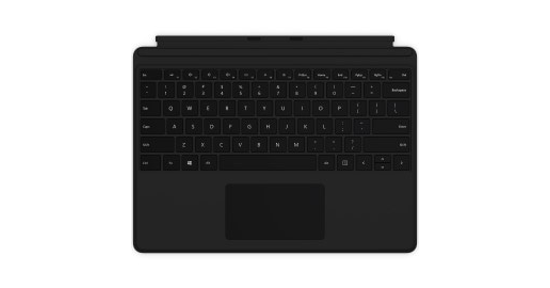 Microsoft Surface Pro X Keyboard  Cover port Zwart