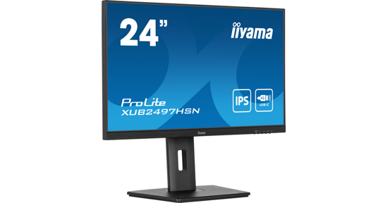 iiyama ProLite XUB2497HSN-B1 LED display 61 cm (24") 1920 x 1080 Pixels Full HD Zwart