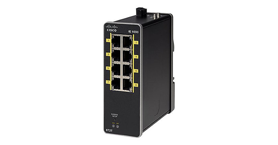 Cisco IE-1000-6T2T-LM netwerk-switch Managed Fast Ethernet (10/100) Zwart