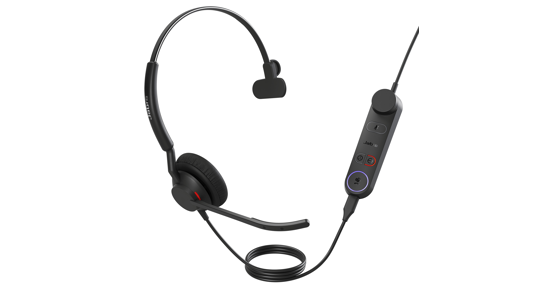 Jabra Engage 50 II Headset Bedraad Hoofdband Kantoor/callcenter USB Type-A Zwart