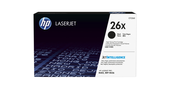 HP 26X originele high-capacity zwarte LaserJet tonercartridge