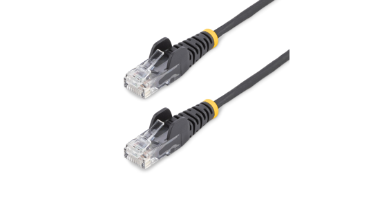 Startech 2.5 m CAT6 netwerkkabel RJ45 connector zwart