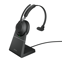 Jabra Evolve2 65, UC Mono Headset Draadloos Hoofdband Kantoor/callcenter USB Type-A Bluetooth Zwart