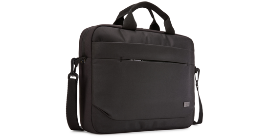 Case Logic Advantage Laptop Attaché 14" - tas 14 inch zwart