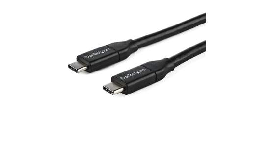 Startech USB-C naar USB-C kabel met 5A/100 W Power Delivery M/M 1 m USB 2.0 USB-IF certificatie