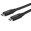 Startech USB-C naar USB-C kabel met 5A/100 W Power Delivery M/M 1 m USB 2.0 USB-IF certificatie