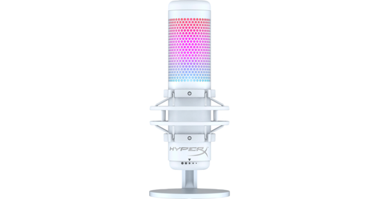 HP HyperX QuadCast S Wit PC-microfoon